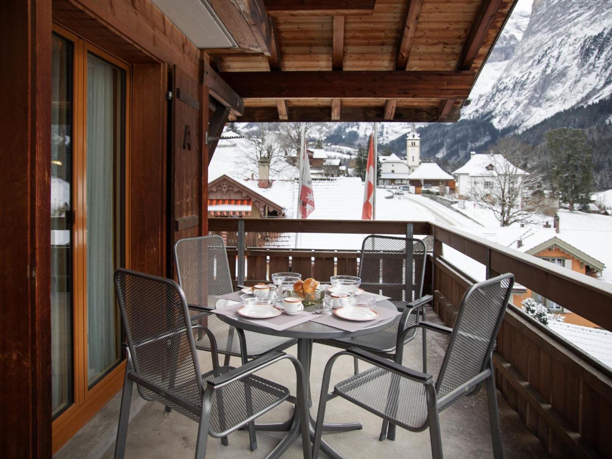 Apartment Chalet Abendrot Apartments-30 By Interhome 그린델발트 외부 사진